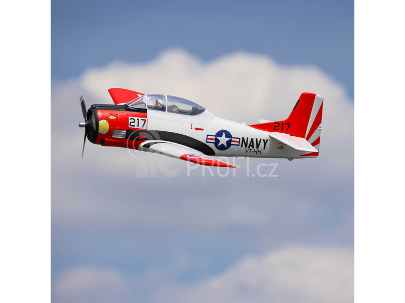 RC letadlo E-flite T-28 Trojan 1.2m Smart PNP