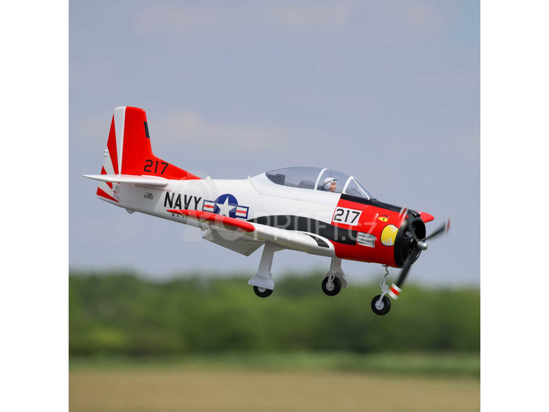 RC letadlo E-flite T-28 Trojan 1.2m Smart PNP