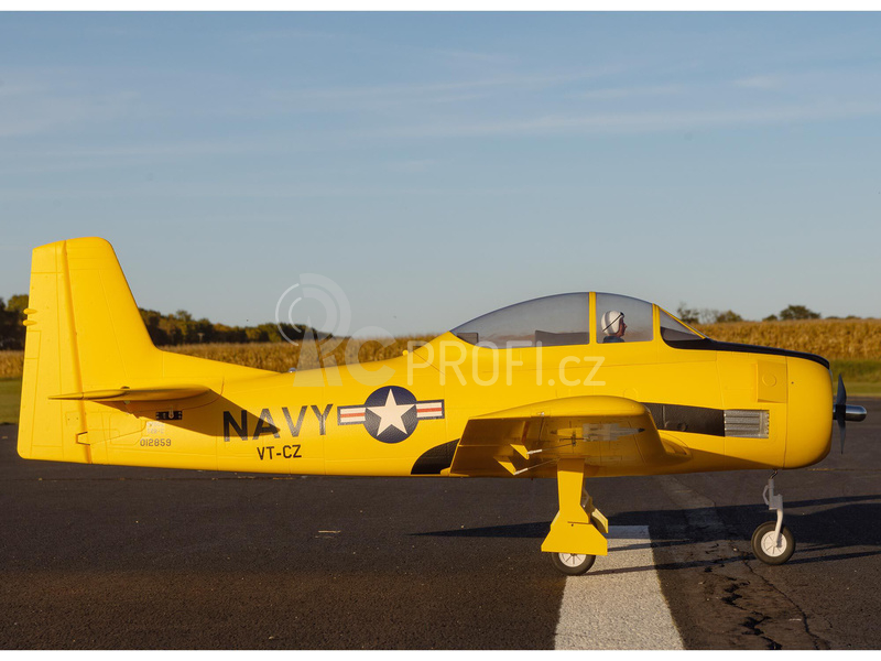 RC letadlo E-flite T-28 Trojan 2.0m Smart SAFE Select BNF Basic