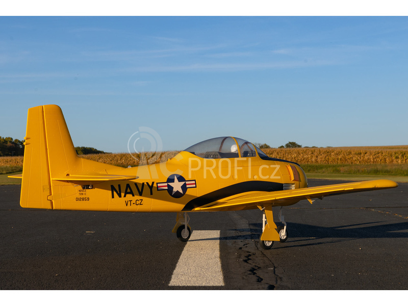 RC letadlo E-flite T-28 Trojan 2.0m Smart SAFE Select BNF Basic