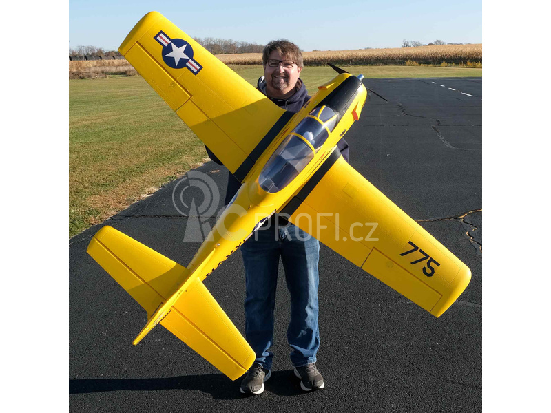 RC letadlo E-flite T-28 Trojan 2.0m Smart SAFE Select BNF Basic