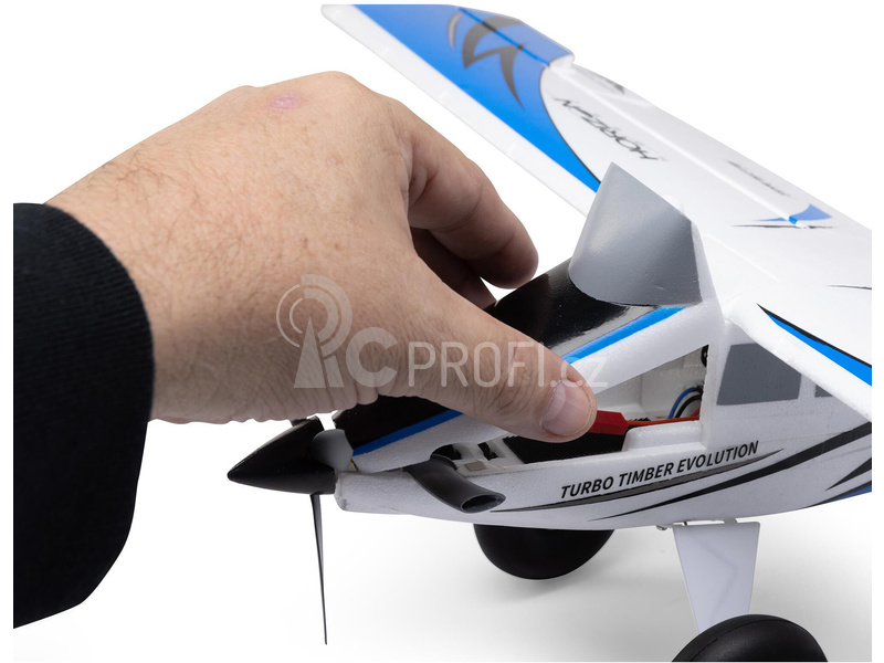 RC letadlo E-flite Turbo Timber Evolution 0.70m SAFE Select BNF Basic