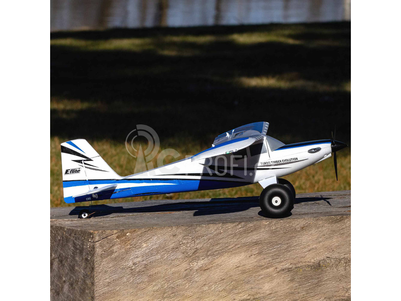 RC letadlo E-flite Turbo Timber Evolution 0.70m SAFE Select BNF Basic