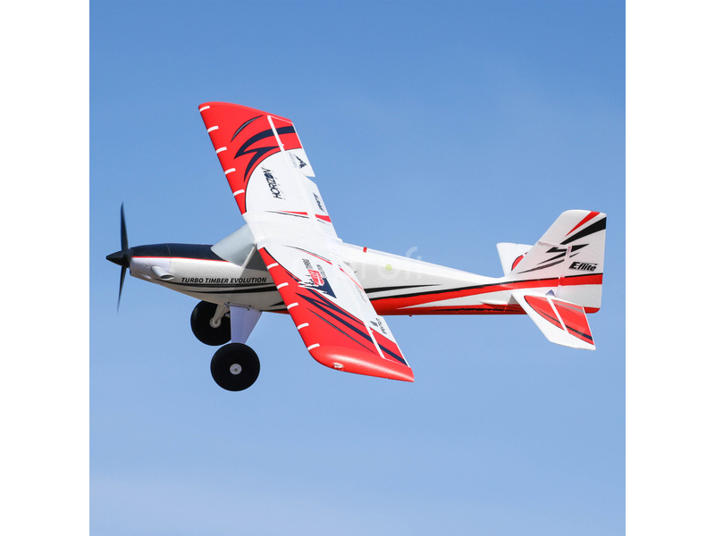 RC letadlo E-flite Turbo Timber Evolution 1.5m BNF Basic, plováky