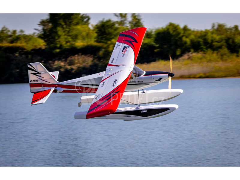 RC letadlo E-flite Turbo Timber SWS 2.0m AS3X Safe Select BNF Basic