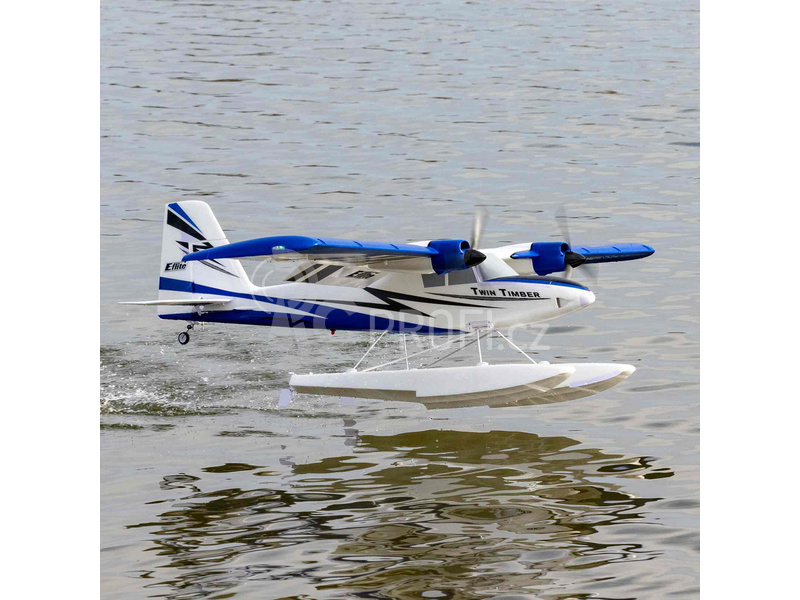 RC letadlo E-flite Twin Timber 1.6m SAFE Select BNF Basic