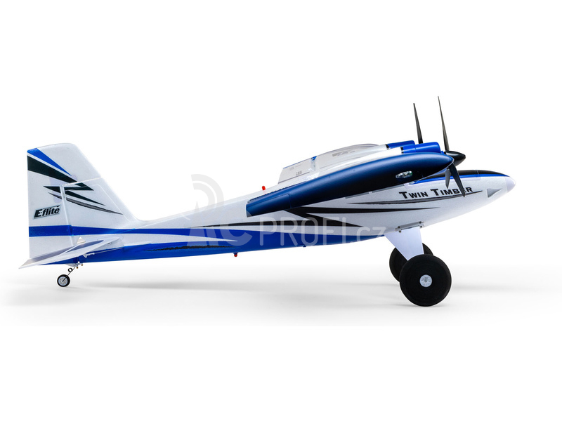 RC letadlo E-flite Twin Timber 1.6m SAFE Select BNF Basic
