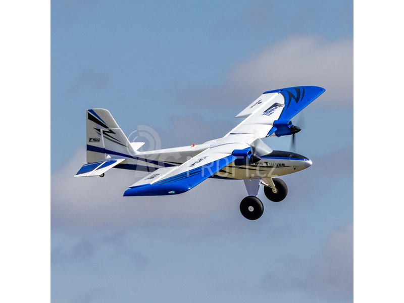 RC letadlo E-flite Twin Timber 1.6m SAFE Select BNF Basic