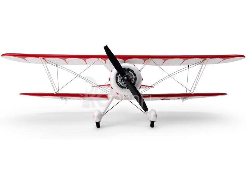RC letadlo E-flite Waco 0.55m SAFE Select BNF Basic bílé