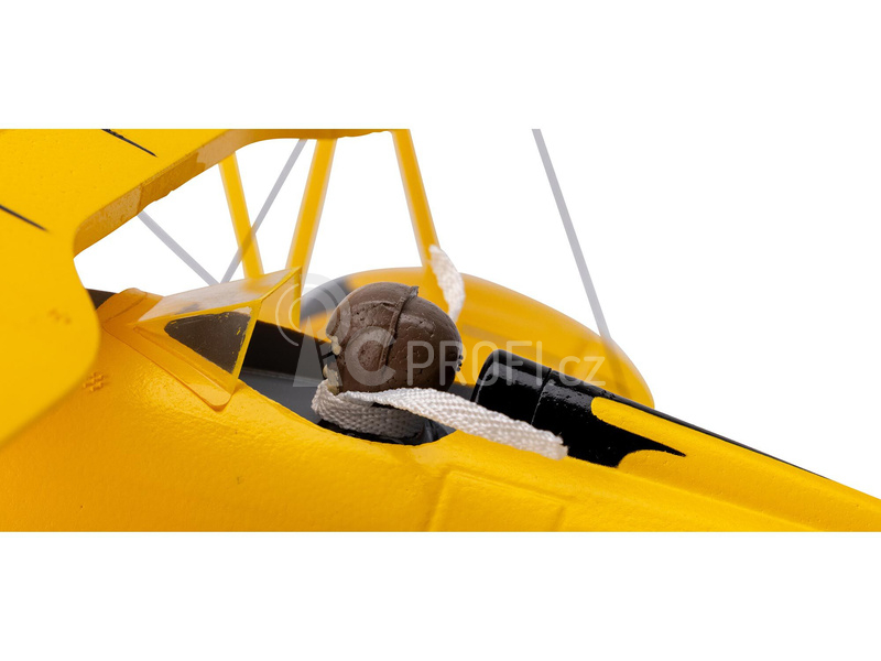 RC letadlo E-flite Waco 0.55m SAFE Select BNF Basic, žlutá