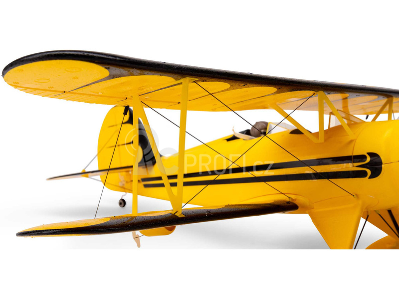 RC letadlo E-flite Waco 0.55m SAFE Select BNF Basic, žlutá