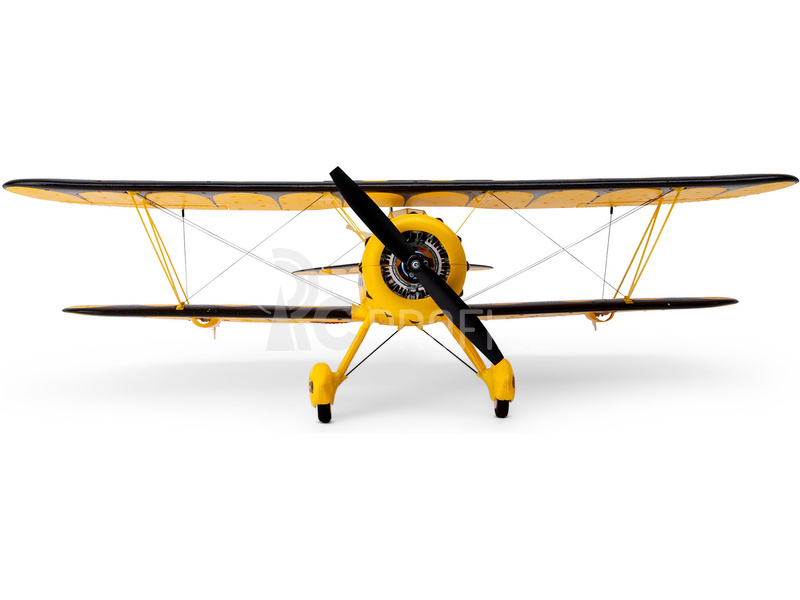 RC letadlo E-flite Waco 0.55m SAFE Select BNF Basic, žlutá