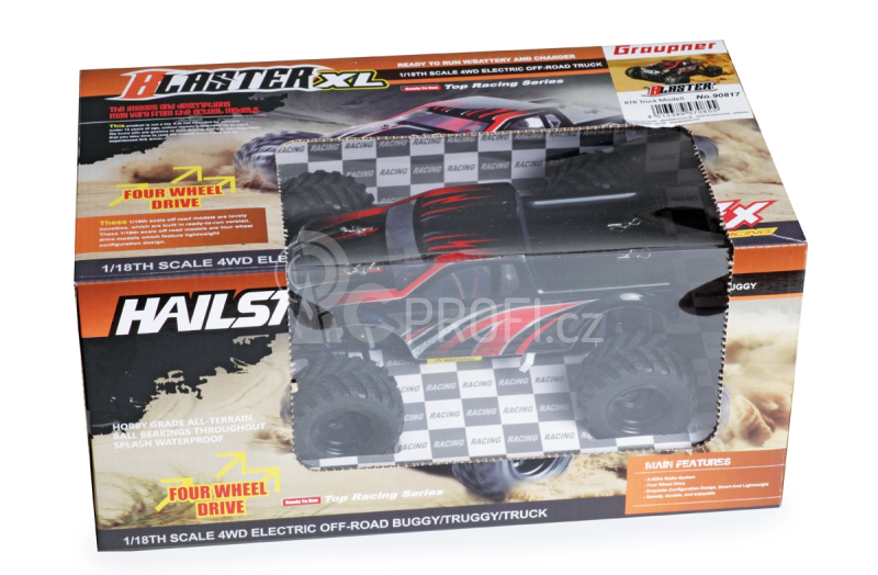 E-Truck Blaster, 4wd RTR