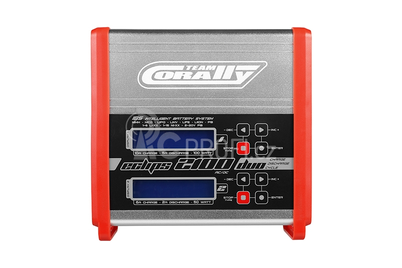 Eclips 2100 Duo - AC/DC - 100W - LCD - 2x 1-6 Li-Xx - 1-15 Ni-Xx