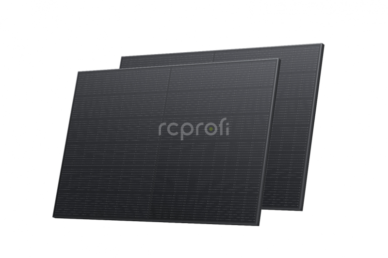 EcoFlow sada dvou 400W rigidních solárních panelů