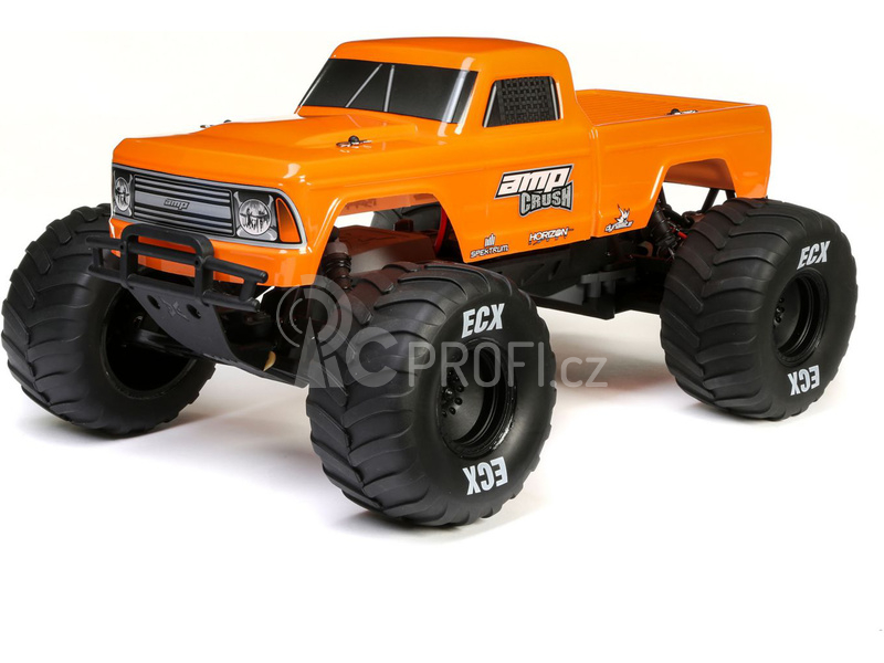 RC auto ECX AMP Crush 1:10 RTR, modrá