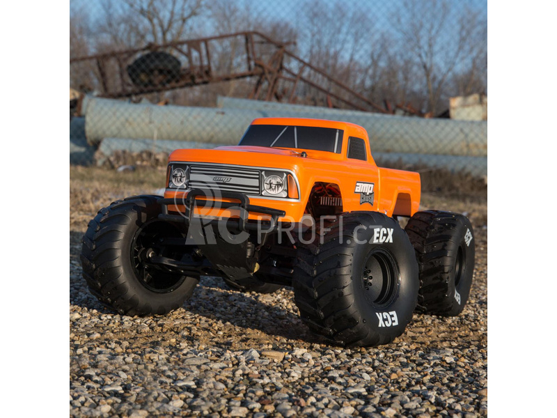 RC auto ECX AMP Crush 1:10 RTR, modrá