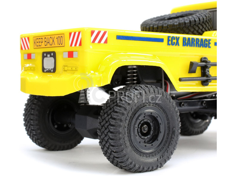 ECX Barrage UV 1:24 4WD RTR žlutý