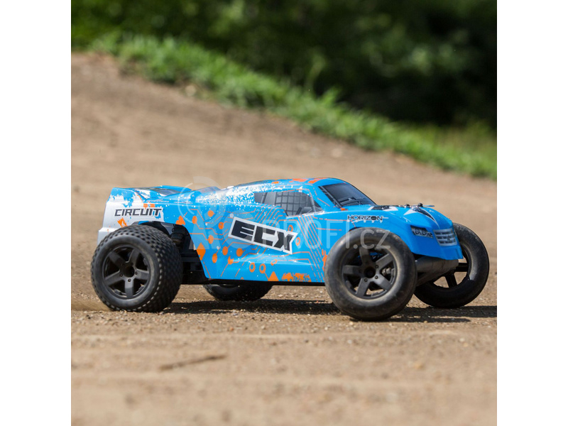 ECX Circuit 1:10 RTR modrý s LiPo baterií