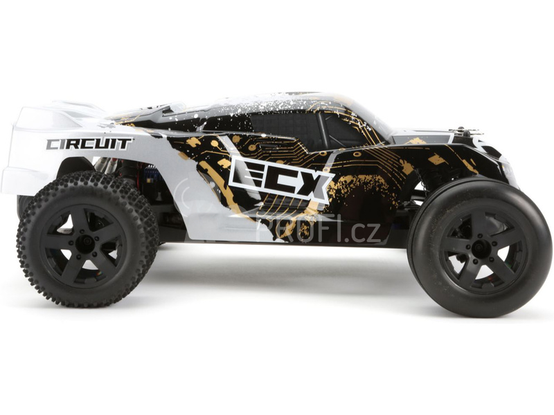 ECX Circuit 1:10 V3 RTR stříbrný