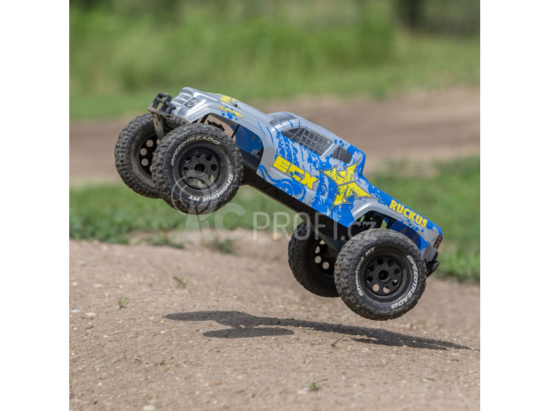 RC auto ECX Ruckus 1:10 RTR, modrá