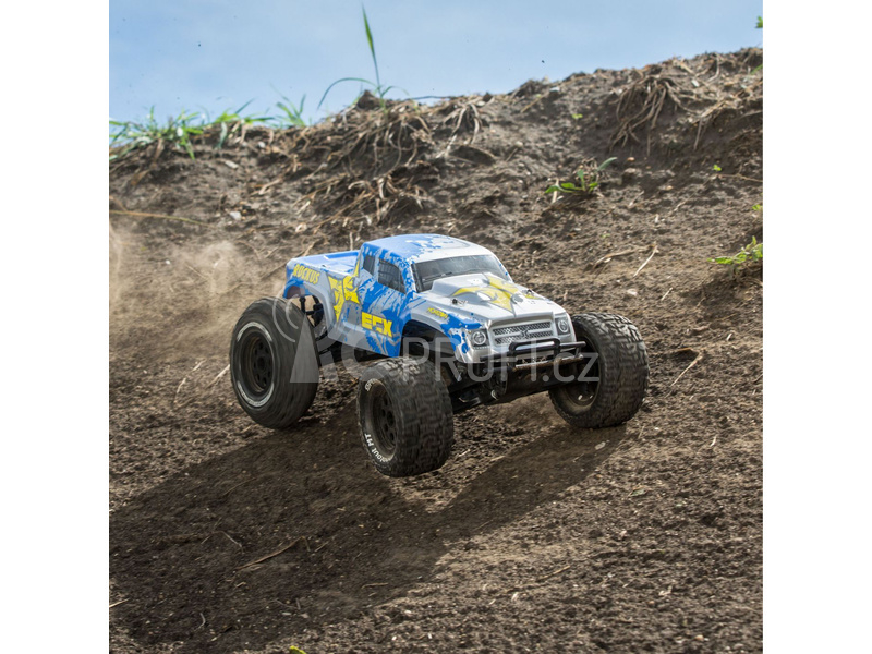 RC auto ECX Ruckus 1:10 RTR, modrá