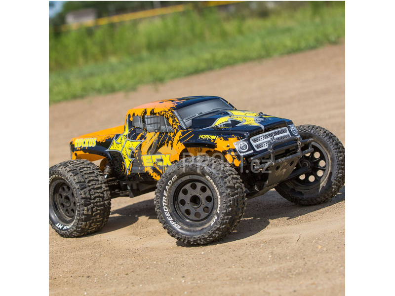 RC auto ECX Ruckus 1:10 RTR, modrá