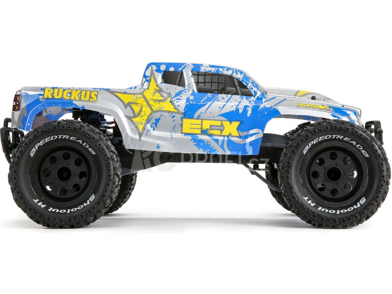 RC auto ECX Ruckus 1:10 RTR, modrá