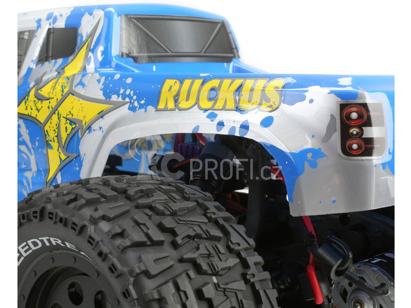 RC auto ECX Ruckus 1:10 RTR, oranžová