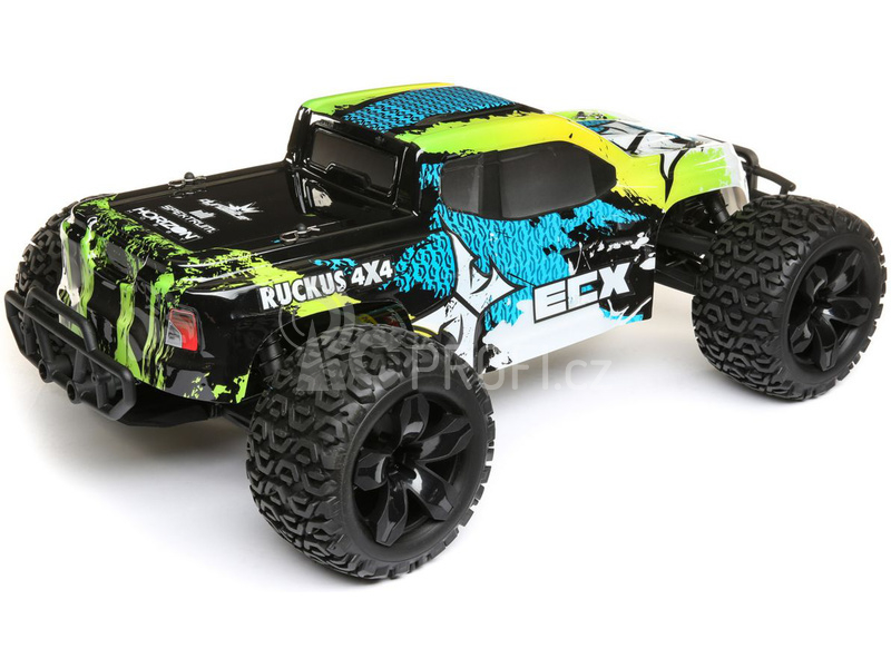 ECX Ruckus 4WD 1:10 RTR oranžový