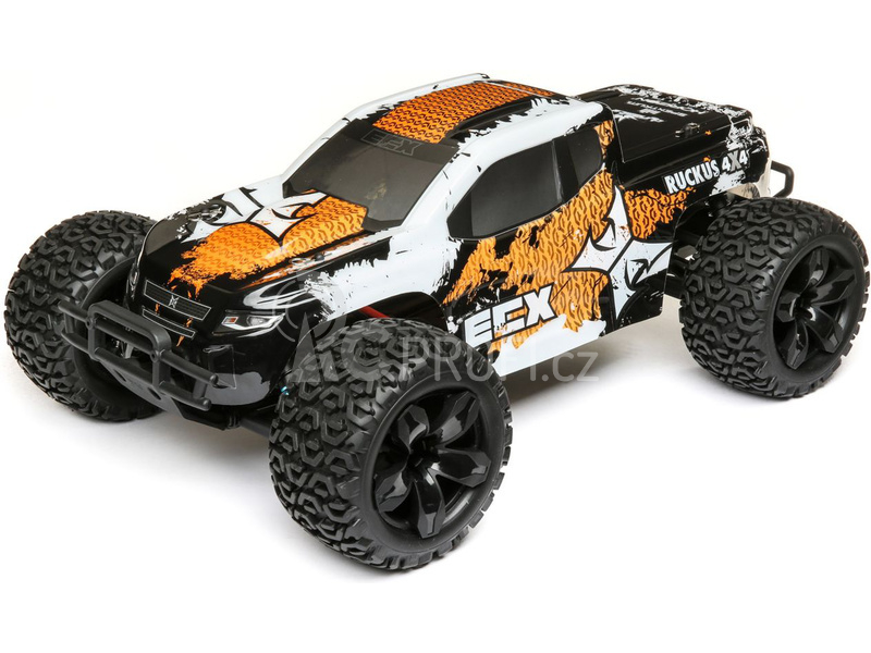 ECX Ruckus 4WD 1:10 RTR oranžový