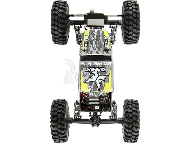 ECX Temper Crawler Gen 2 1:18 4WD RTR žlutý