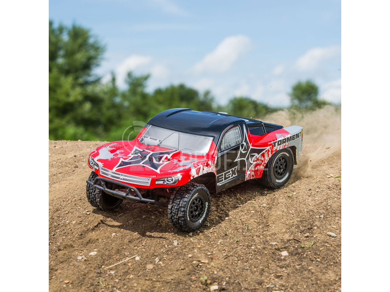 ECX Torment 1:10 RTR červený s LiPo baterií