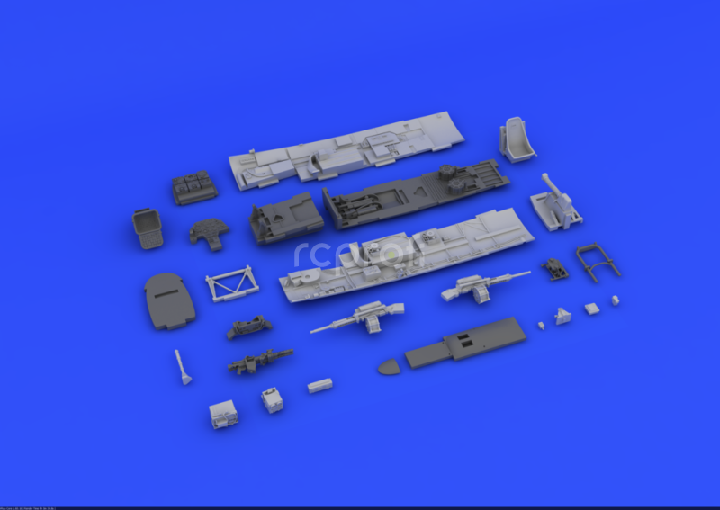 Ed672015 Bf 110G-4 cockpit 1/48 BRASSIN