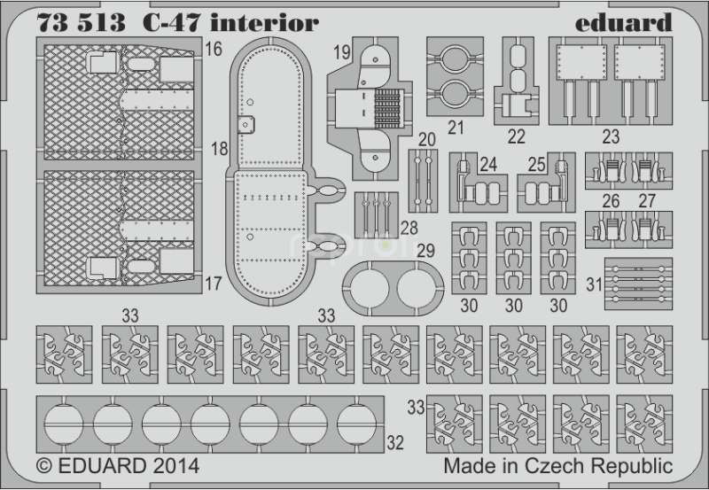 Ed73513 LEPT C-47 Interior S.A.