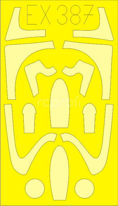 EdEX387 Flexible Mask MiG-21F-13  1/48