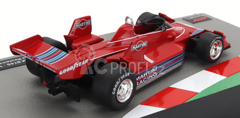 Edicola Alfa romeo F1  Brabham Bt45b Martini Racing N 7 Season 1976 Carlos Reutemann 1:43 Red