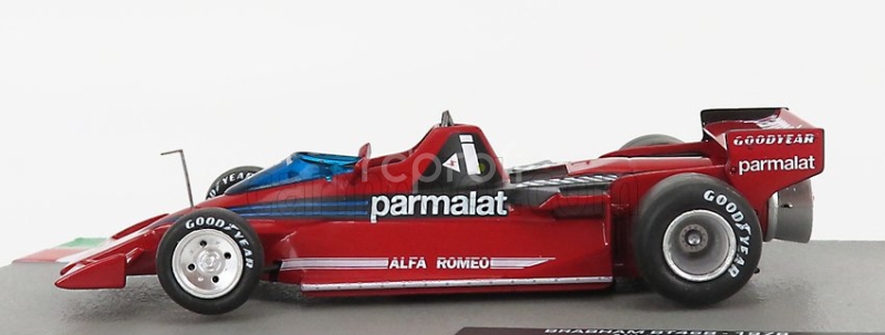 Edicola Alfa romeo F1 Brabham Bt46b N 1 Sweden Gp 1978 Niki Lauda 1:43 Červená Modrá