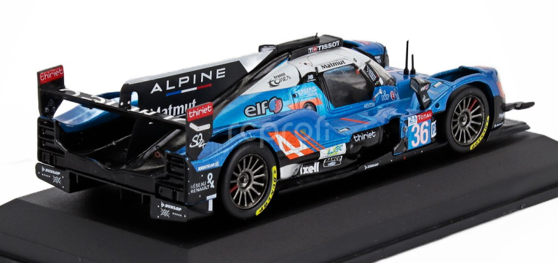 Edicola Alpine A470 Gibson Team Signatech-alpine Matmut N 36 Winner Lmp2 Class 24h Le Mans 2018 Nicolas Lapierre - Andre Negrao - Pierre Thiriet 1:43 Modrá Černá