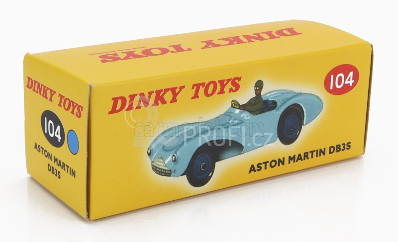 Edicola Aston martin Db3s Spider 1954 1:43 Světle Modrá