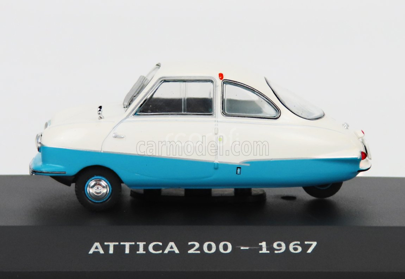 Edicola Attica 200 1967 - Con Vetrina - With Showcase 1:43 Šedomodrá