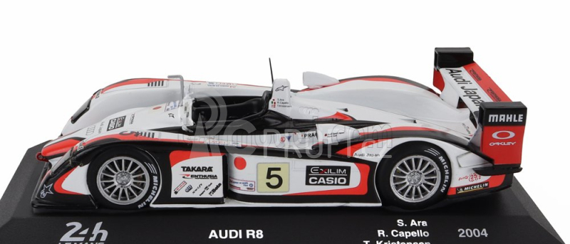 Edicola Audi R8 3.6l Turbo V8 Team Goh Audi Sport Japan N 5 1:43, bílá