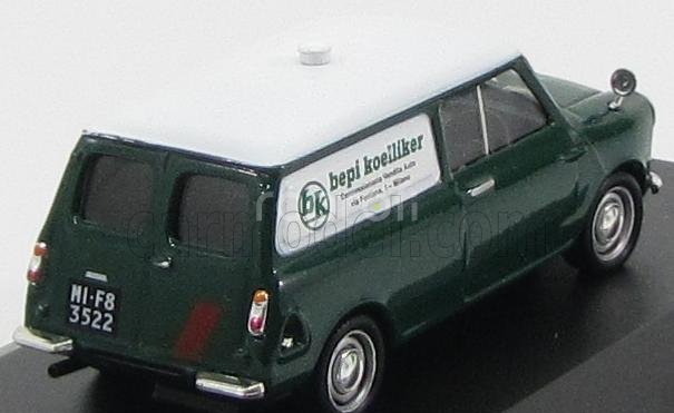 Edicola Austin Mini Van Bepi Koelliker 1968 1:43 Zelená Bílá