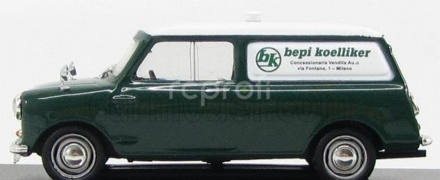 Edicola Austin Mini Van Bepi Koelliker 1968 1:43 Zelená Bílá