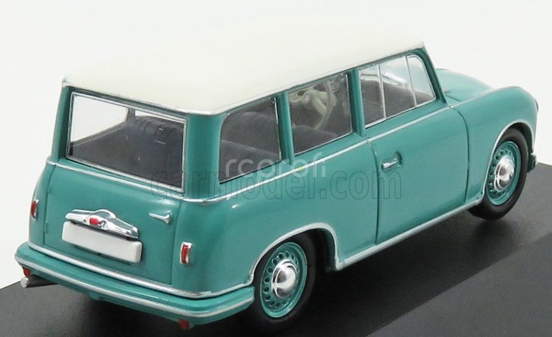 Edicola AWZ P70 Kombi 1957 1:43 Zelená S Bílou