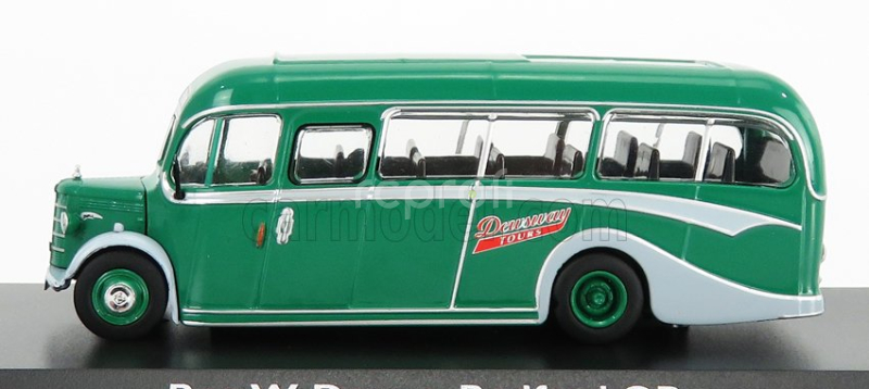 Edicola Bedford Ob Autobus Duple Vista Coach Ron W.dew 1947 1:72 Zelené Stříbro