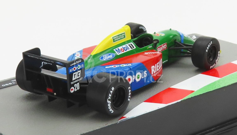 Edicola Benetton F1  B190 Ford N 20 Season 1990 Nelson Piquet 1:43 Zelená Červená Modrá