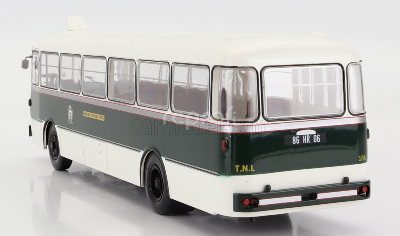 Edicola Berliet Plr10 Autobus Madeleine-massena-trinite 1955 1:43 Bílá Zelená