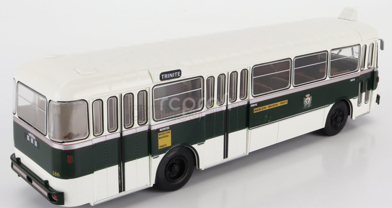 Edicola Berliet Plr10 Autobus Madeleine-massena-trinite 1955 1:43 Bílá Zelená