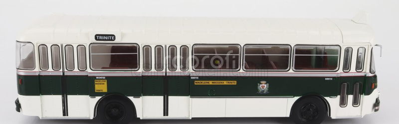 Edicola Berliet Plr10 Autobus Madeleine-massena-trinite 1955 1:43 Bílá Zelená